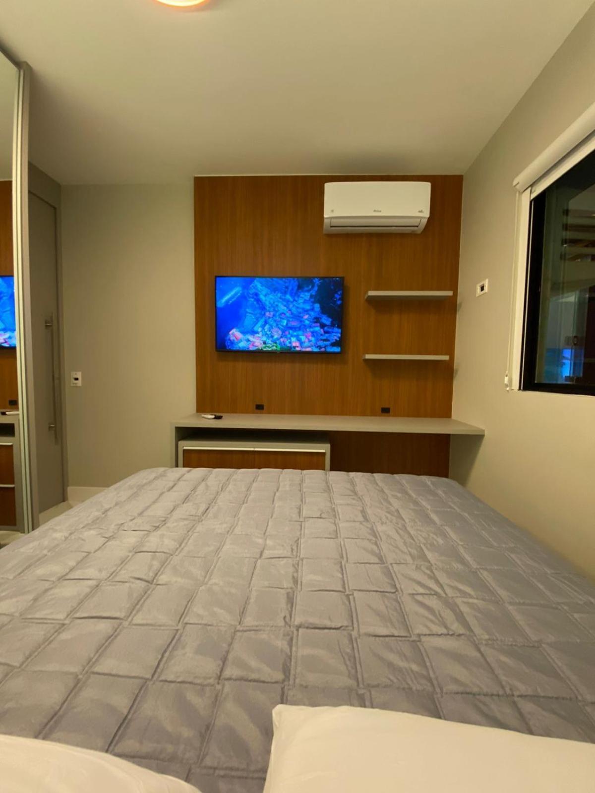 Apartament Excelente Ap Pe Na Areia Vista Mar Balneário Camboriú Zewnętrze zdjęcie