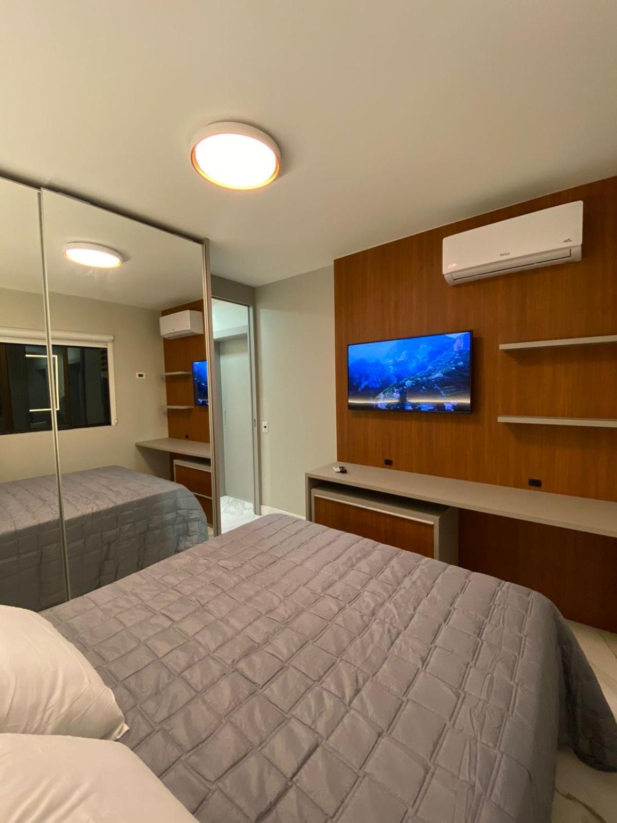 Apartament Excelente Ap Pe Na Areia Vista Mar Balneário Camboriú Pokój zdjęcie