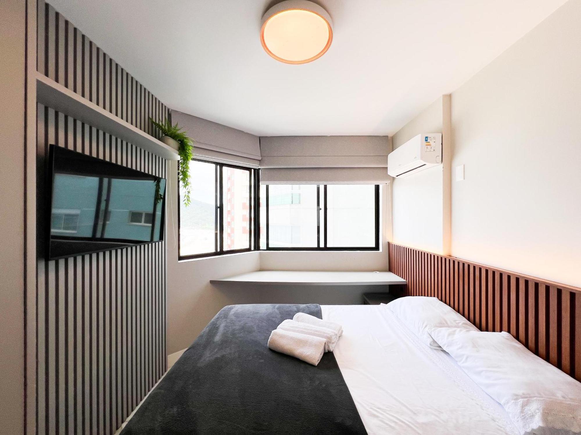 Apartament Excelente Ap Pe Na Areia Vista Mar Balneário Camboriú Zewnętrze zdjęcie