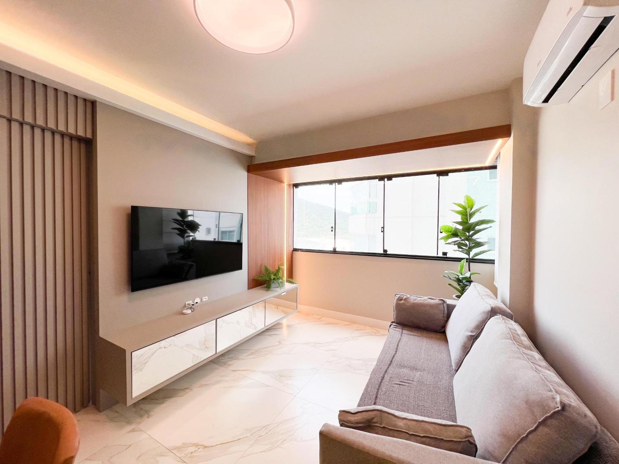 Apartament Excelente Ap Pe Na Areia Vista Mar Balneário Camboriú Zewnętrze zdjęcie