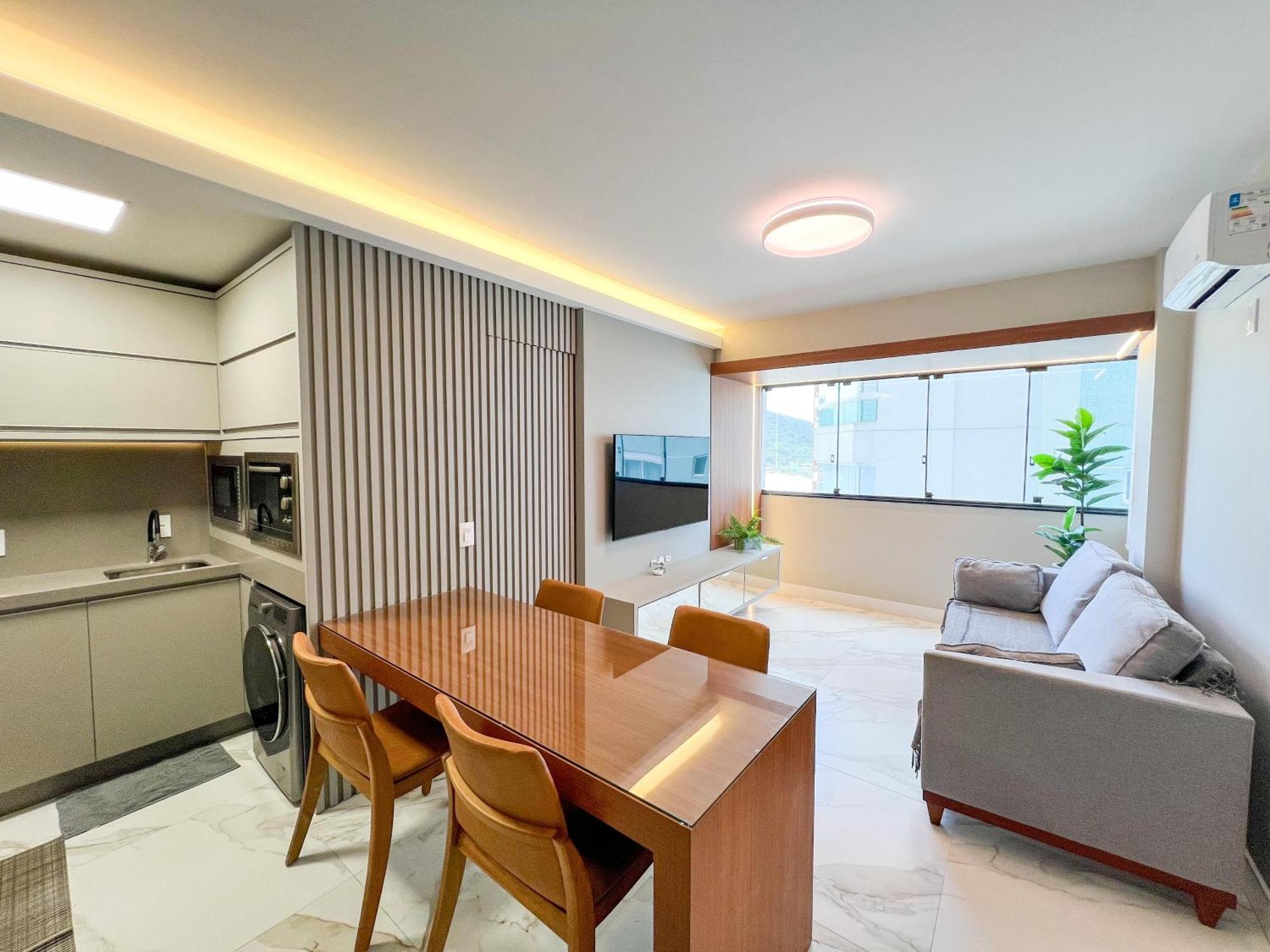 Apartament Excelente Ap Pe Na Areia Vista Mar Balneário Camboriú Zewnętrze zdjęcie